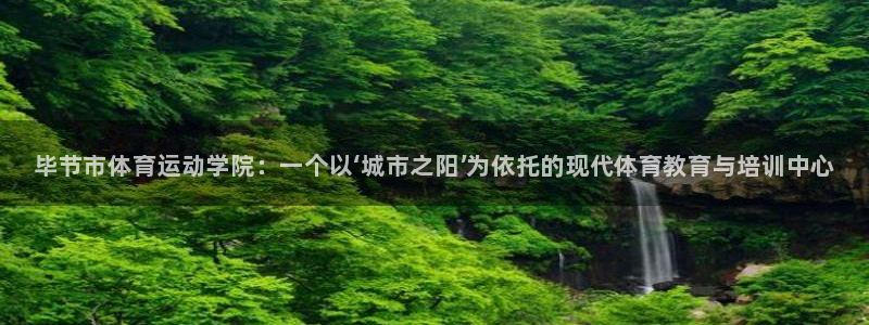 欧亿体育官方正版app娱乐是那个系列的台子:毕节市体育运动学